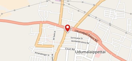 Ariyabhavan Restaurant Udumalpet on map