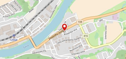 Artan, okrepčevalnica, d.o.o. sulla mappa