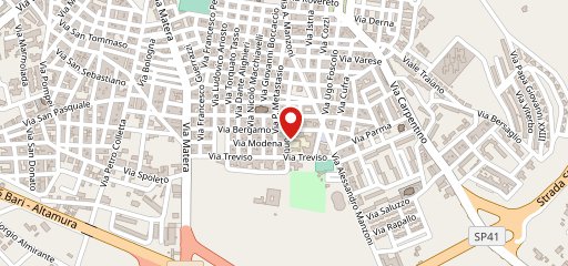 Arte pizza sulla mappa