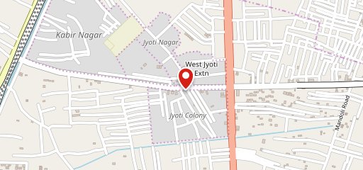 Aashirwad restaurant on map