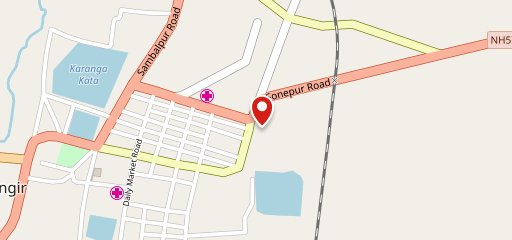 Ashish hotel on map