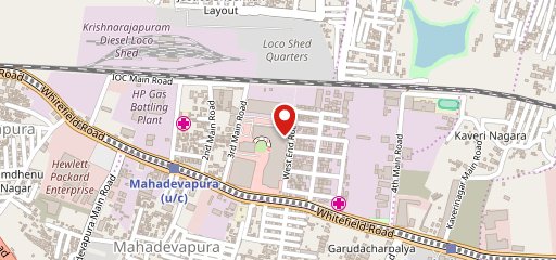 Asia Seven Whitefield on map