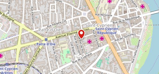 Association Olympe de Gouges - Toulouse sur la carte