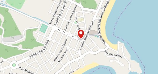 Restaurante Astúrias no mapa