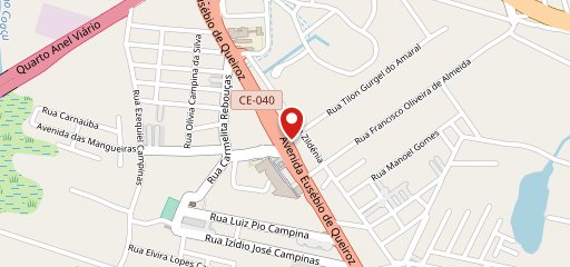 A Tapioca do Acaci no mapa