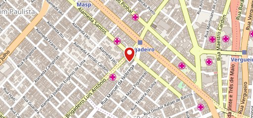 Atithi - Restaurante Indiano no mapa