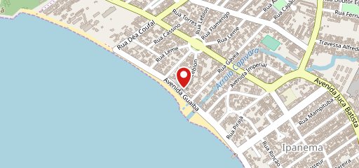 Atmosfera de Ipanema no mapa