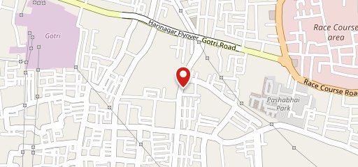 Atul bakery Iskcon Temple Road Hari Nagar Vadodara on map