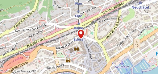 Au Feu de Bois sulla mappa