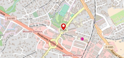 Au Pied dans le Plat sur la carte