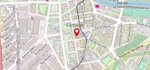 Au Vieux-Carouge sulla mappa