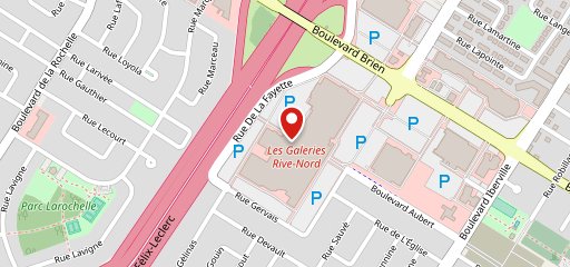 Au Vieux Duluth Express sur la carte