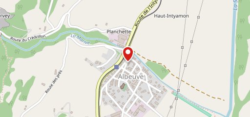 Auberge de l'Ange sulla mappa