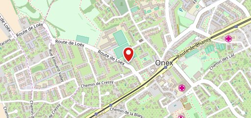 Auberge d'Onex sulla mappa