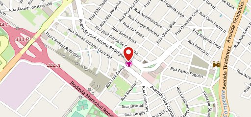 Austin Steakhouse no mapa