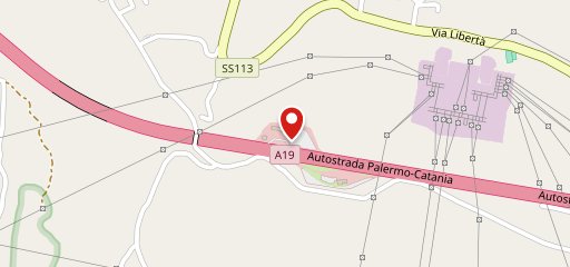 Autogrill - Area di servizio Caracoli Sud sulla mappa