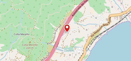 Autogrill Bordighera Sud sulla mappa