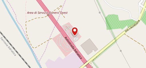Autogrill Conero Est sulla mappa
