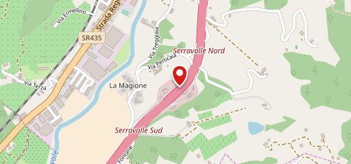Autogrill Serravalle Pistoiese Nord sulla mappa