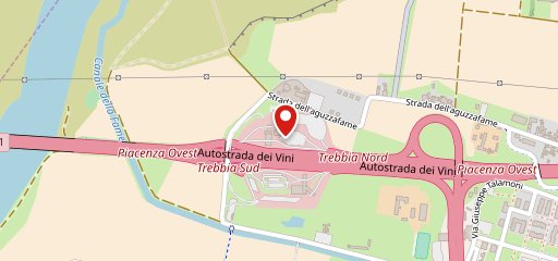 Autogrill Trebbia Nord sulla mappa