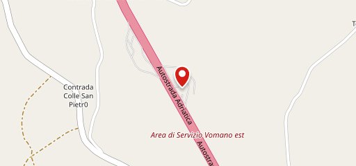 Autogrill Vomano Est sulla mappa