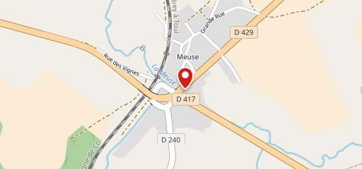 Aux Sources de la Meuse sur la carte