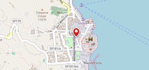 Avant Garde cafè Gelateria sulla mappa