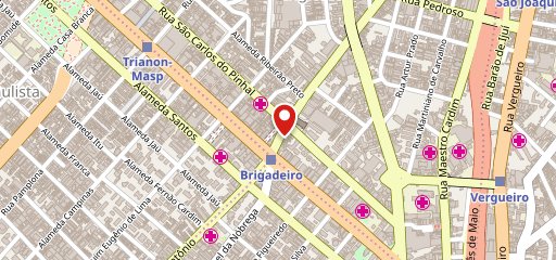 Lanchonete Nove Dragoes no mapa