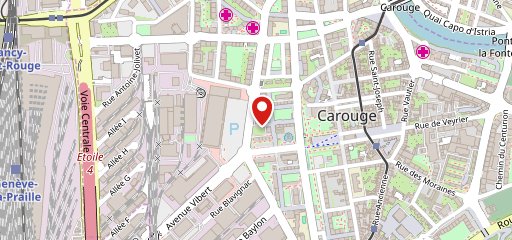 AVIA Carouge - Station-service avec shop sulla mappa