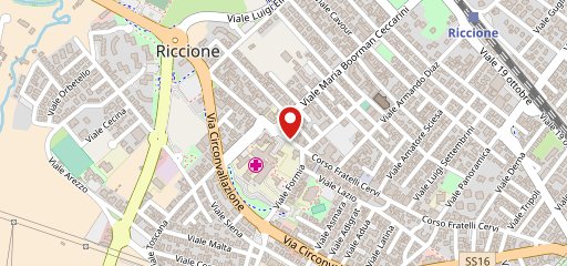 Azuki Sushi Riccione sulla mappa