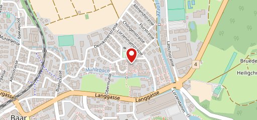 Baar Zug sulla mappa