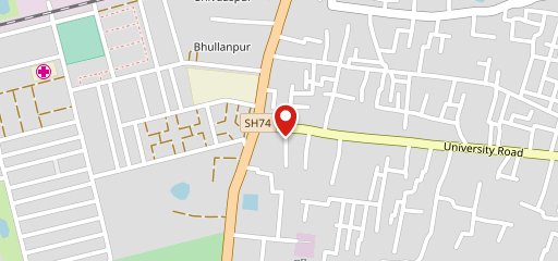 Baba Chat bhandar on map