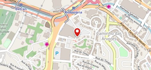 Baby Beef Express no mapa