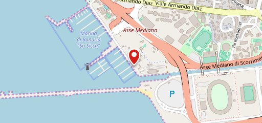 Bar ristorante Bacan Cagliari sulla mappa