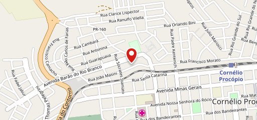 Bacanas Lanches no mapa