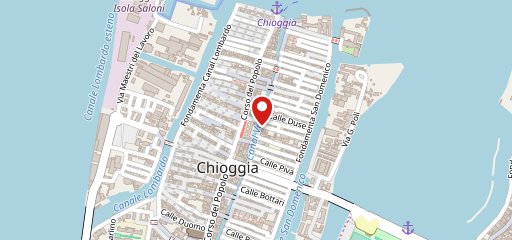 Bacaro la lanterna sulla mappa