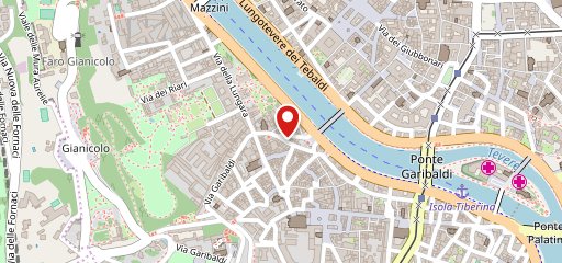 Bacco In Trastevere sulla mappa