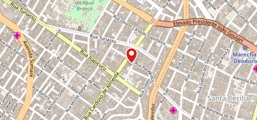 Bacio di Latte - Perdizes Cardoso De Almeida no mapa