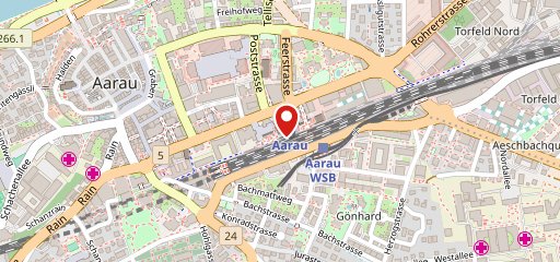 Bäckerei Hug - Aarau Bahnhof sulla mappa