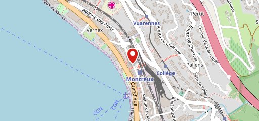 Bagel on the Way Montreux sulla mappa