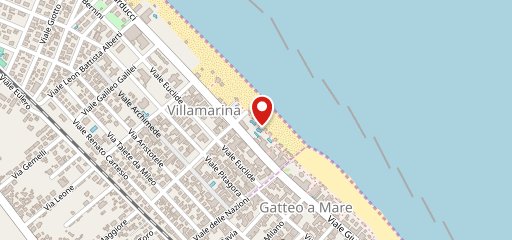 Bagno Alba sulla mappa