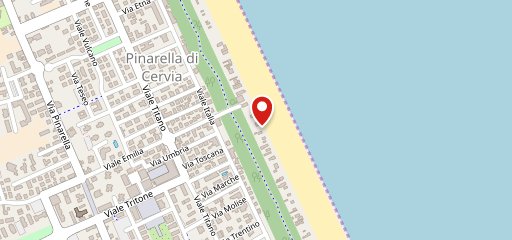 Bagno Italia Giuliana 121 , 122 sulla mappa