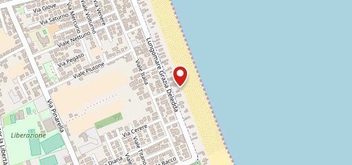 IL RIFUGIO DEGLI ANGELI BEACH CERVIA sulla mappa