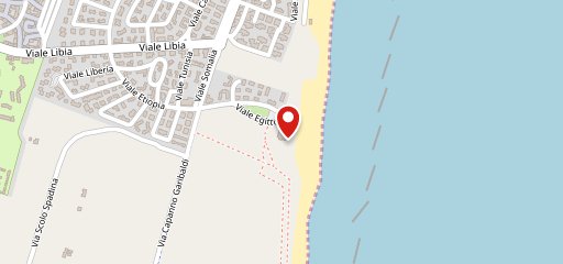 Bar Baia Tahiti sulla mappa