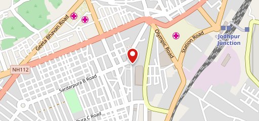 Bake N Bite Bakery bakery in tulsi tower Shardrpura 1 st brod goul Bullding on map