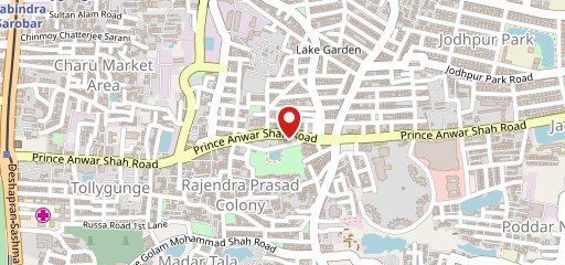 Balaram Mullick & Radharaman Mullick on map