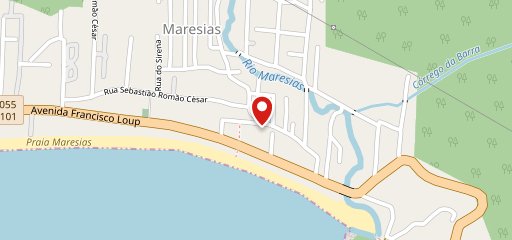 Restaurante Bambu Maresias Cozinha Artesanal no mapa