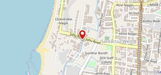 Banana Leaf Santacruz SNDT on map