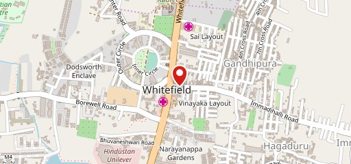 Bangalore Mandarin on map