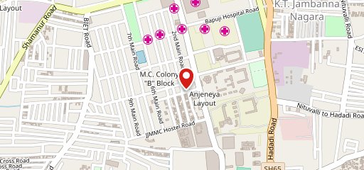 Bangarpet pani puri and Chats on map